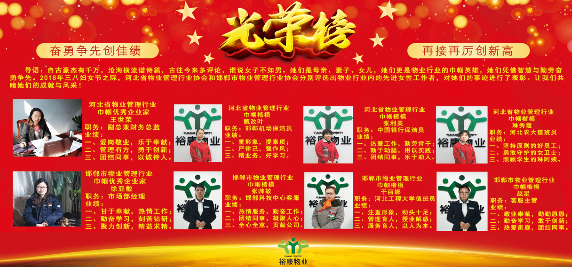 熱烈祝賀?？蹬瘾@選省/市巾幗楷模稱號(hào)!