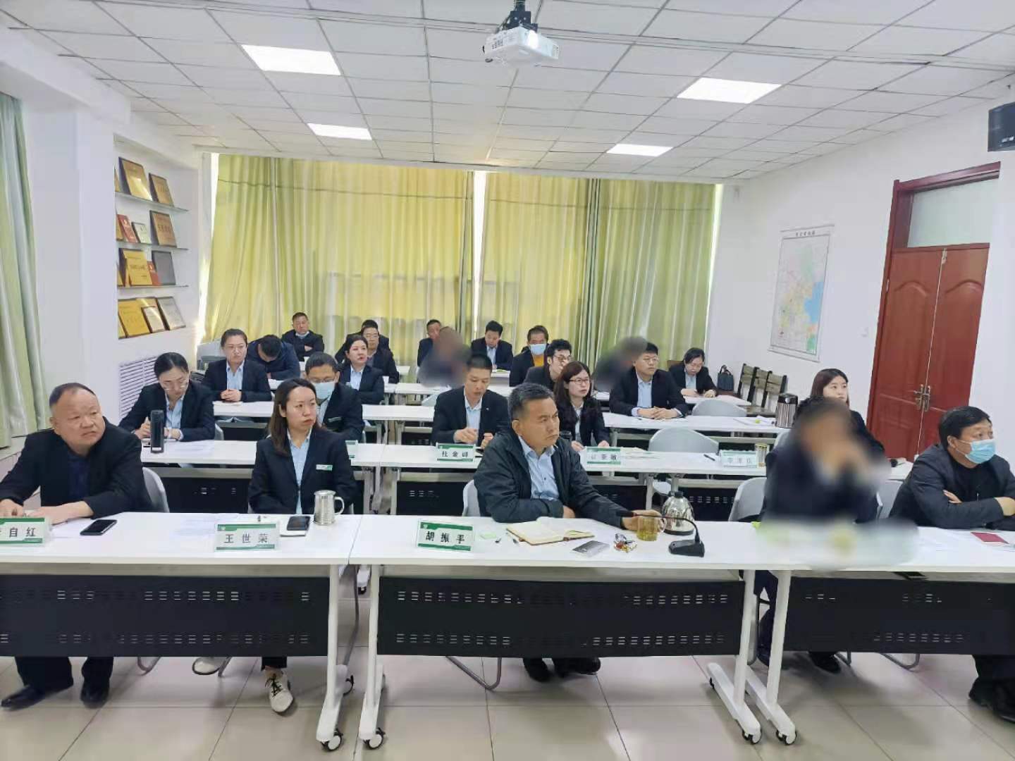 河北?？滴飿I(yè)服務有限公司一季度述職及二季度工作計劃會議順利召開